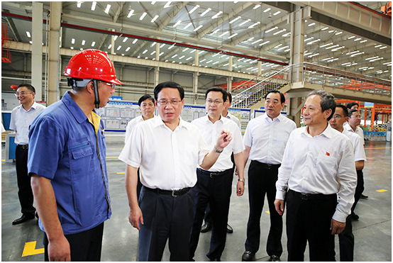 江蘇省委書記李強到徐工集團調研