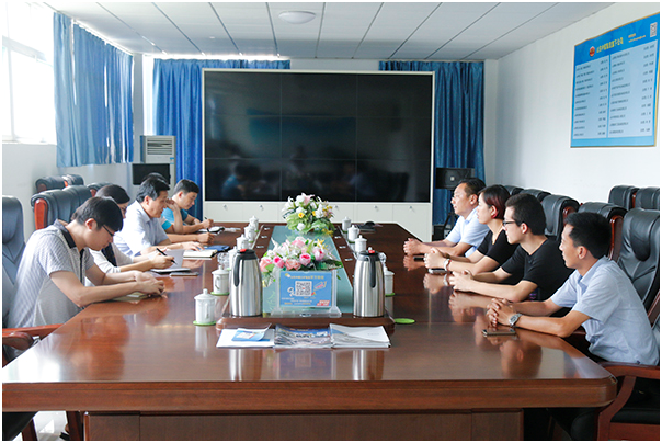 熱烈歡迎高新區統計處領導蒞臨中煤集團考察調研